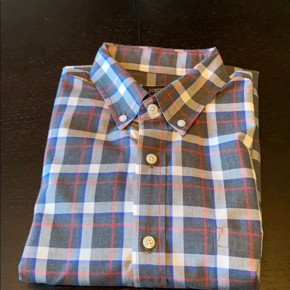 J. Crew Heathered cotton dress shirt